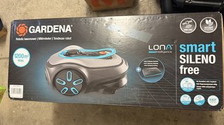 Cortacésped Gardena smart SILENO free 1200