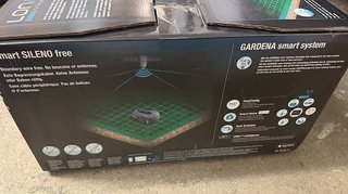 Cortacésped Gardena smart SILENO free 1200