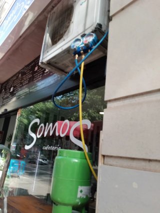 Recarga de aire acondicionado