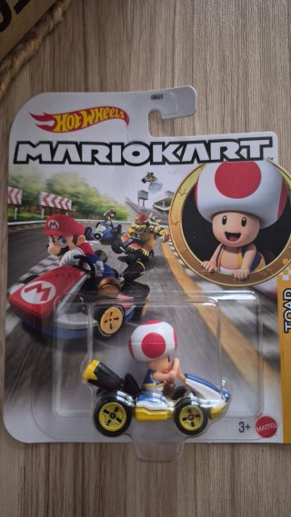 Hot Wheels Mario Kart Toad
