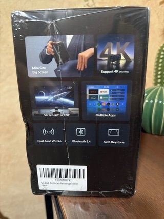 Proyector Zynix NIX500 Android 14 Auto Key