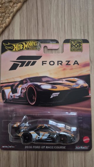 Hot Wheels Premium Forza 2016 Ford GT Race/Course