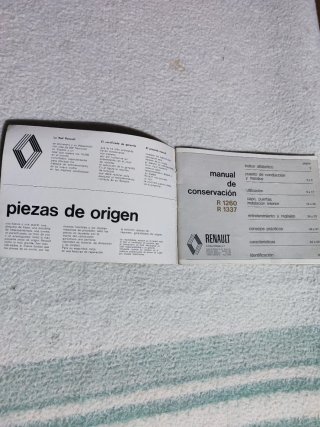 Manual Renault 12