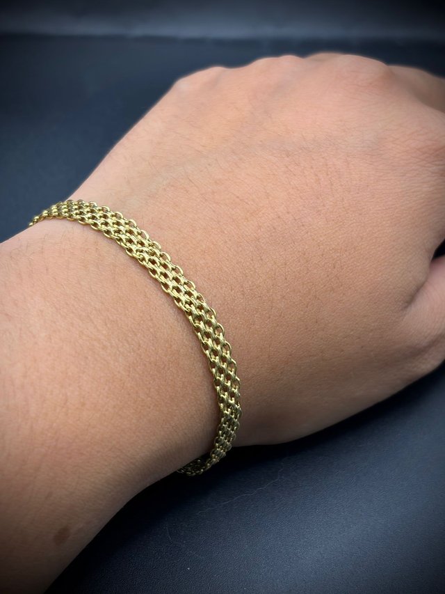 PULSERA DE ORO 18K 5.24GR 17.5CM