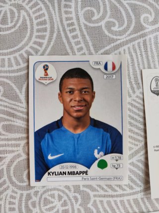 Lote cromos Rusia 2018 - Mbappé, Modric, Kane