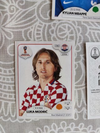 Lote cromos Rusia 2018 - Mbappé, Modric, Kane