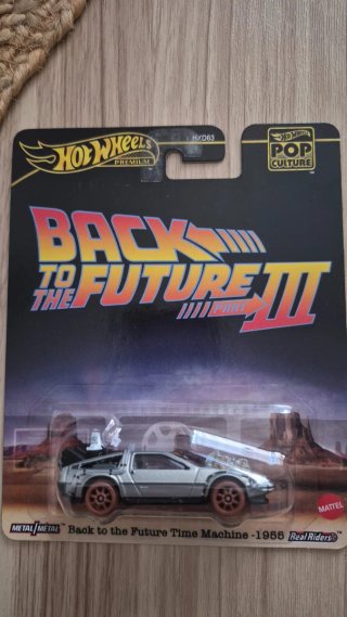 Hot Wheels Back to the Future III DeLorean