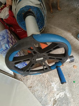 Enrollador Manta Térmica Piscina