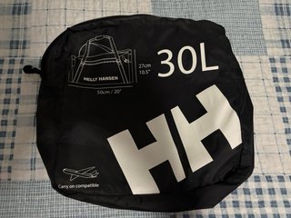 Mochila Helly Hansen Negra con Neceser