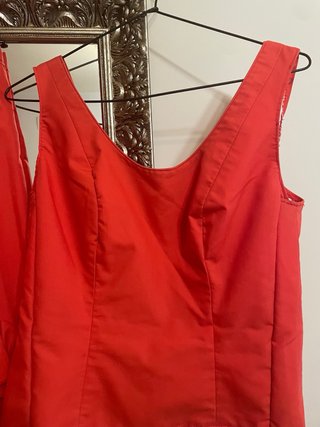 Conjunto Flamenco Rojo y Blanco