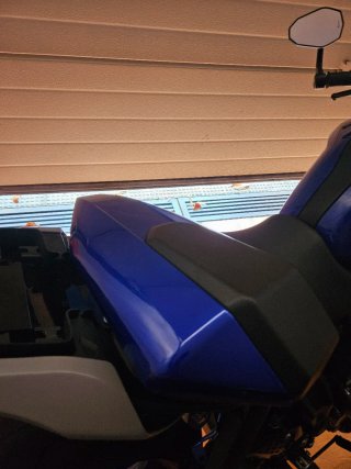 Colin trasero Yamaha MT-07 Azul