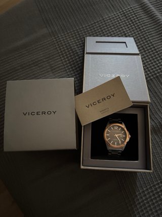 Reloj Viceroy Hombre Nuevo Oro y Plata