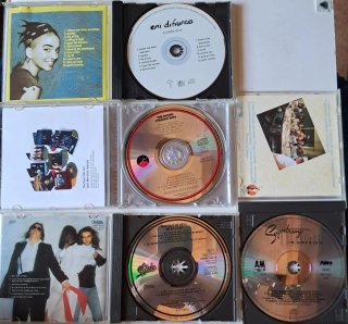 CDs: Ani DiFranco, Meat Loaf, Supertramp Doors