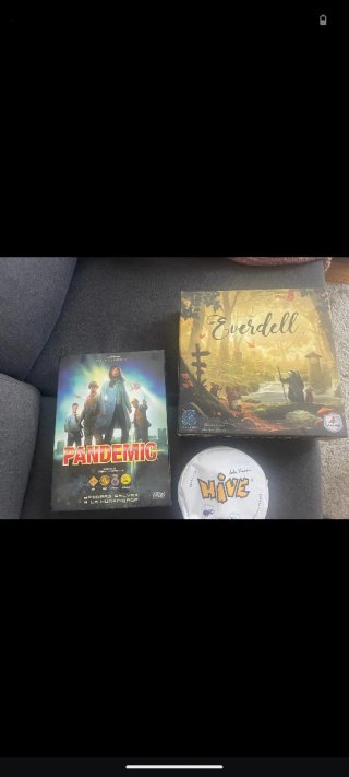 Juegos de mesa: Pandemic, Everdell y Hive