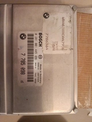 Centralita ECU BMW E46 320d Bosch 0281001445