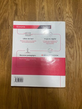 Libro de Economia 1ro de Bachillerato
