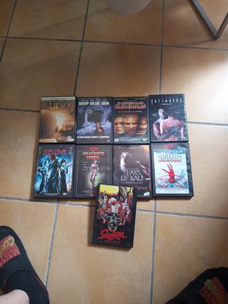 Lote 9 Películas Terror DVD