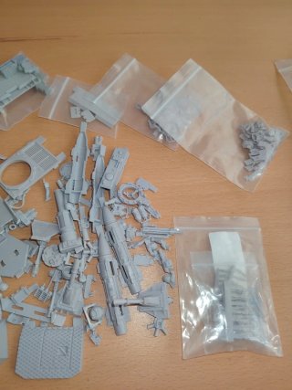 Lote Bits Resina Warhammer 40k
