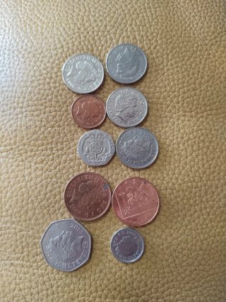 Lote de Monedas Británicas