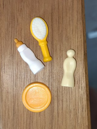 Accesorios Playmobil Bebé: Biberón, Cepillo, ...
