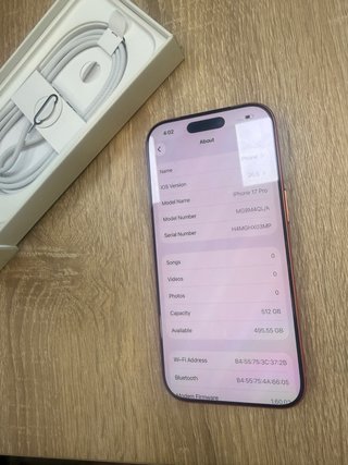 iPhone 17 Pro Max 512GB Naranja