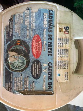Cadenas para nieve Rombo 90