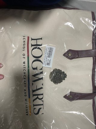 Bolso Harry Potter Hogwarts Beige y Marrón