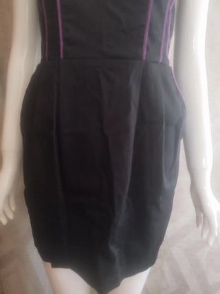 Vestido mini tipo corsé (medidas en descripción)