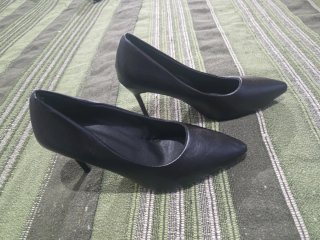 Zapatos tacón alto punta fina T39