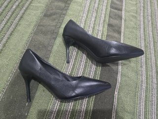 Zapatos tacón alto punta fina T39