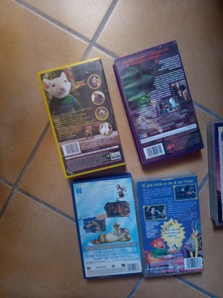 Lote 5 Películas VHS Cine Infantil
