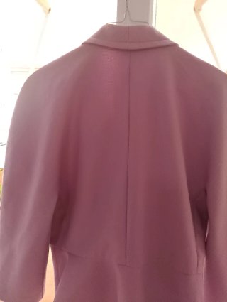 Giacca Luisa Spagnoli Viola Taglia 48