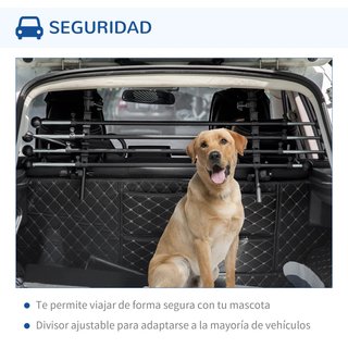 Reja de Seguridad de Coche para Perros Ajustable