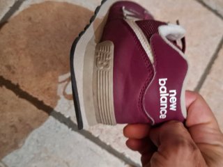 Scarpe New Balance 574 Bordeaux Tg 37