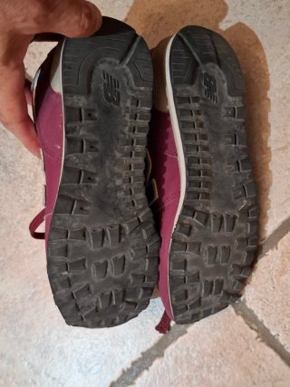 Scarpe New Balance 574 Bordeaux Tg 37