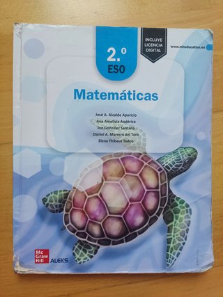 Libros 2 ESO 10€ cada uno.