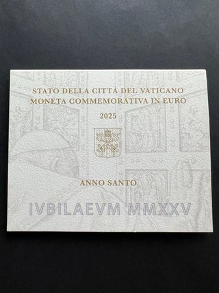 Moneta 2 Euro Vaticano 2025 Vaticano moneda
