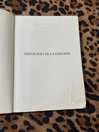 Psicología de la Emoción