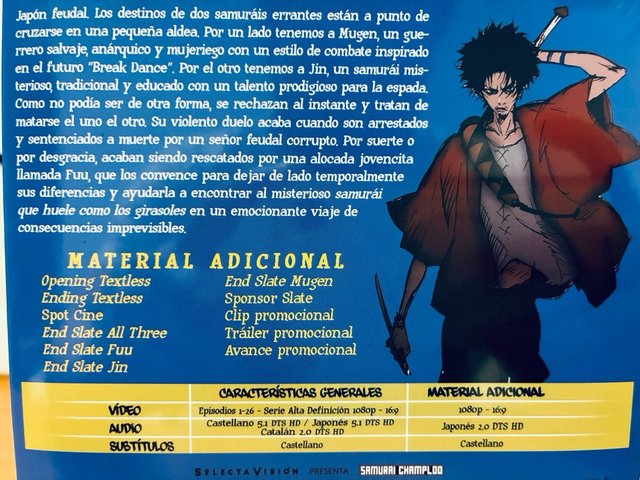 Samurai Champloo SERIE COMPLETA