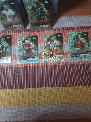Lote Cartas Topps match attack extra 26