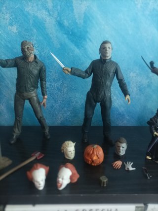 Figuras de terror (Jason, Michael Myers, etc.)