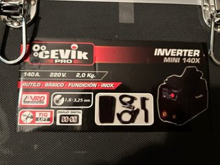Soldador Inverter Cevik Pro Mini 140X