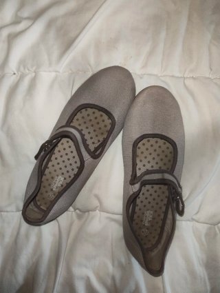 Bailarinas beige talla 37