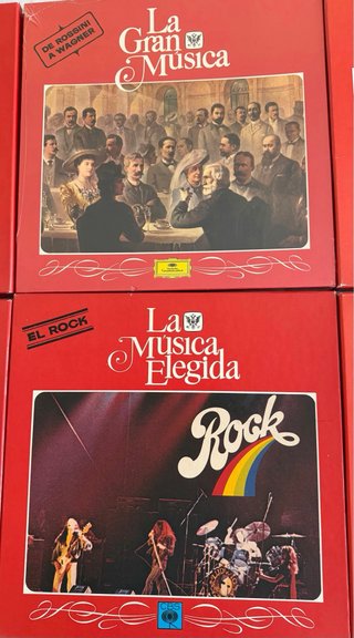 Collezione La Gran Música - 10 scatole di Vinili