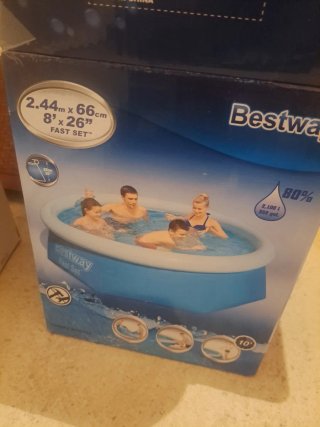 Piscina Bestway Fast Set 2.44m x 66cm