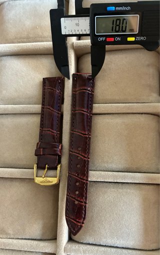 Correa de sustitución para reloj Longines 18mm