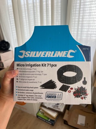 Kit riego Silverline Micro 71 piezas