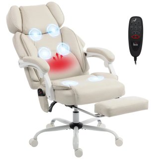 Silla Escritorio Reclinable Masaje Vibratorio