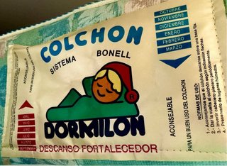 Somier 180x90 con patas + Colchón