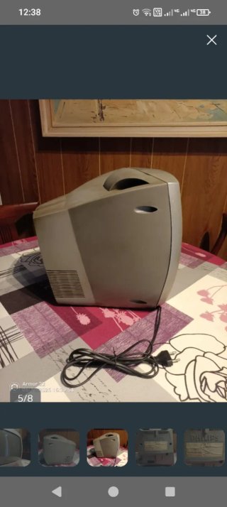 TV Tubo Philips 15 Gris